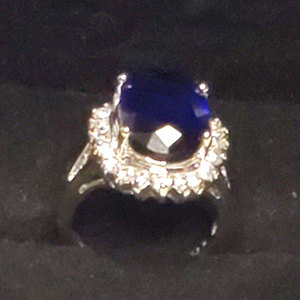 Vtg. CZ Avon Ring